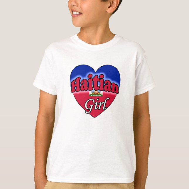 Camiseta Haitian Girl (Anverso)