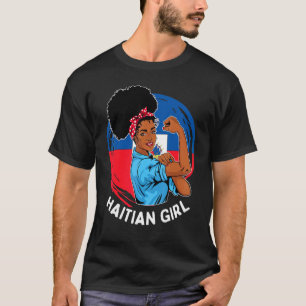 Camiseta Haitian Girl Haiti Ayiti Pride