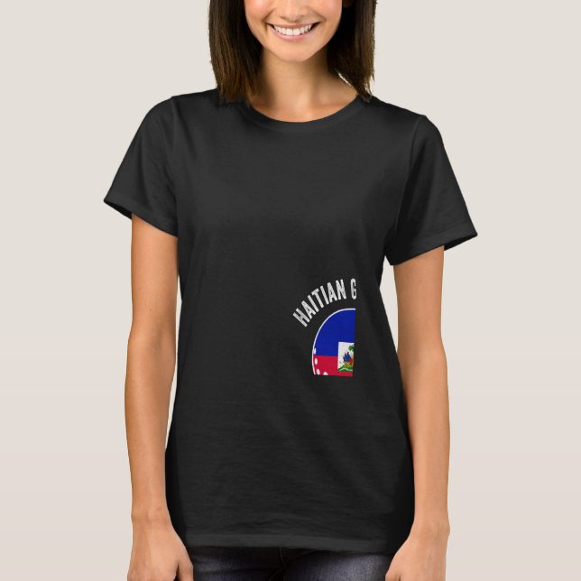 Camiseta Haitian Grandpas Are The Best By Par Golf Grandad  (Anverso)