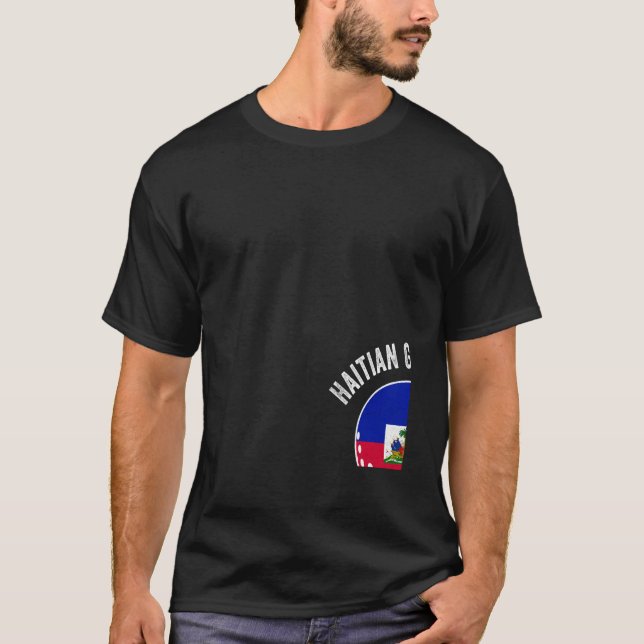 Camiseta Haitian Grandpas Are The Best By Par Golf Grandad  (Anverso)