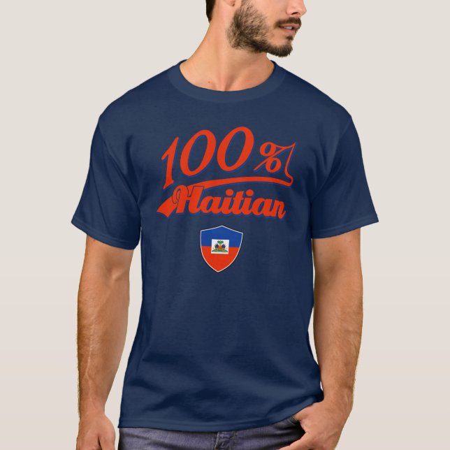 Camiseta Haitiano 100% (Anverso)
