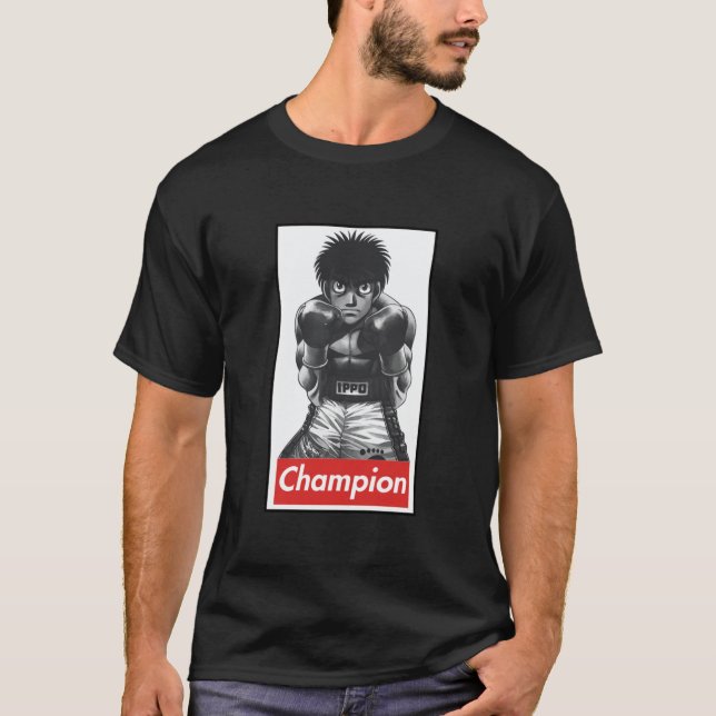 Camiseta Hajime No Ippo el campeón  (Anverso)