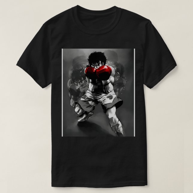 Camiseta Hajime No Ippo Poster Motivador (Diseño del anverso)