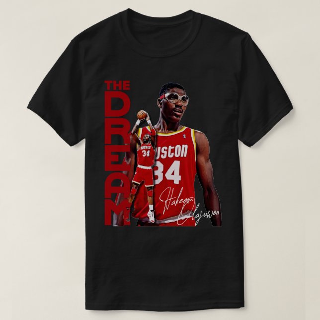 Camiseta Hakeem Hakeem Homenaje a Olajuwon (Diseño del anverso)