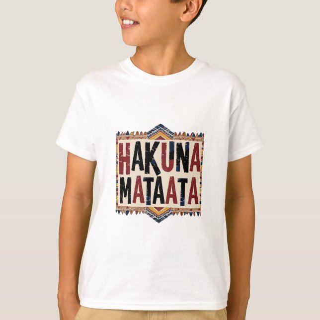 Camiseta Hakuna Matata (Anverso)