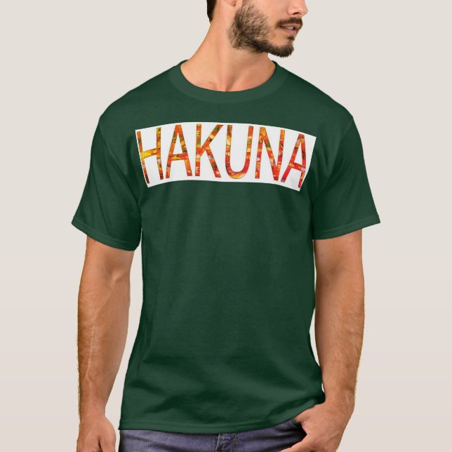 Camiseta Hakuna Matata (Anverso)