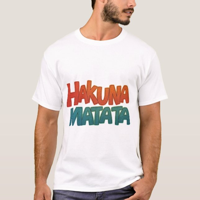 Camiseta Hakuna Matata (Anverso)