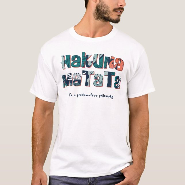 Camiseta Hakuna Matata (Anverso)