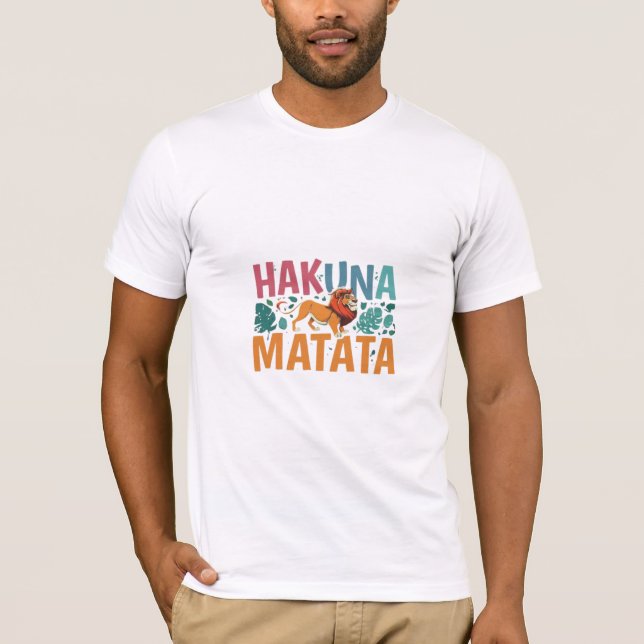 Camiseta Hakuna Matata (Anverso)
