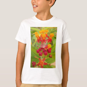 Camiseta Hakuna Matata adorable flor verde amarilla.