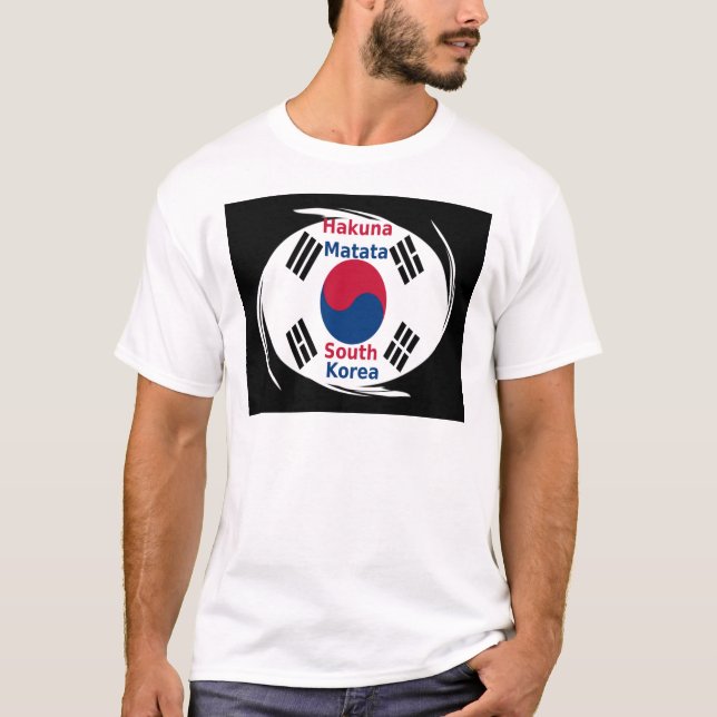 Camiseta Hakuna Matata Corea del Sur (Anverso)