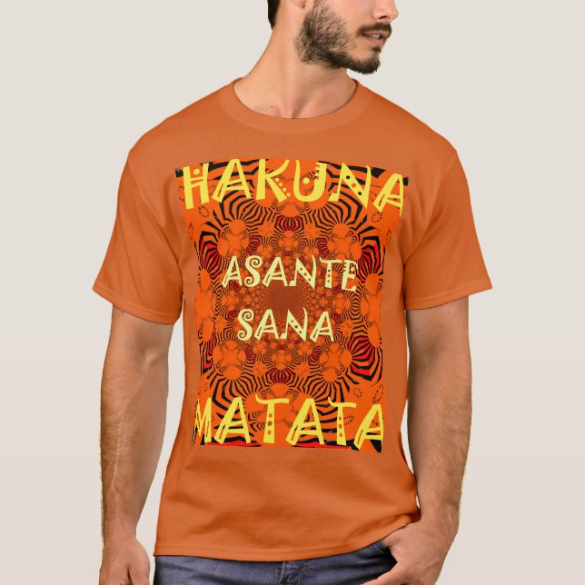 Camiseta Hakuna Matata Excepcional Gracias (Anverso)
