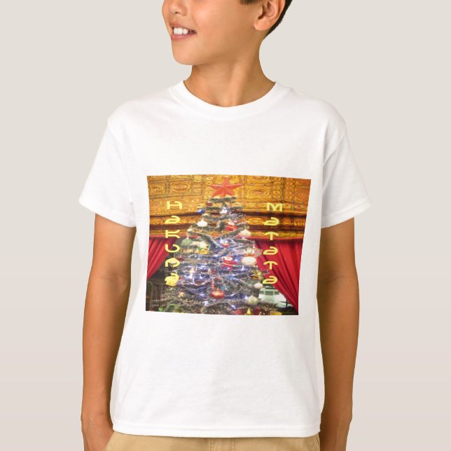 Camiseta Hakuna Matata Feliz Navidad y Feliz Año Nuevo. p (Anverso)
