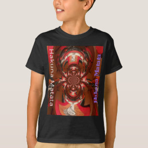 Camiseta Hakuna Matata Halloween Mask Kaleidoscope Resumen