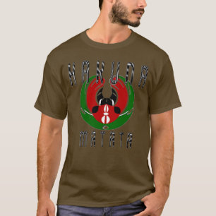 Camiseta Hakuna Matata, Kenia Oscura y Básica de los Hombre