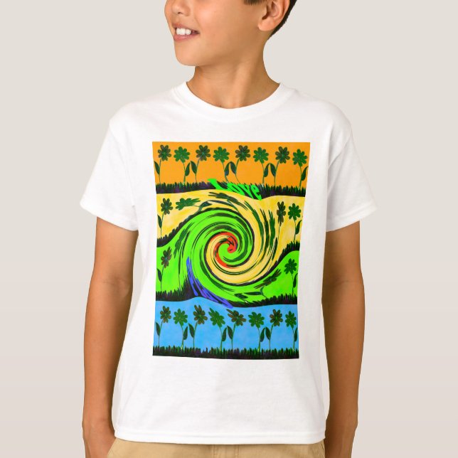 Camiseta Hakuna Matata Tsunami Love Wave Colores.png (Anverso)