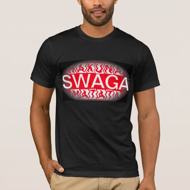 Camiseta Hakuna SWAGA Matata Gift Tee Shirts (Anverso)