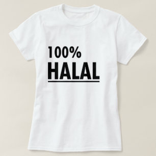Camiseta Halal del 100%