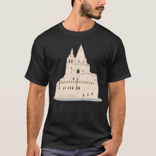 Camiseta Halász-bástya Bastión de los Pescadores Budapest