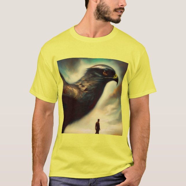 Camiseta Halcón Animal Espiritual 1 (Anverso)