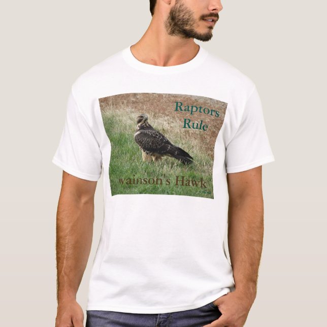 Camiseta Halcón B52 de Swainson (Anverso)