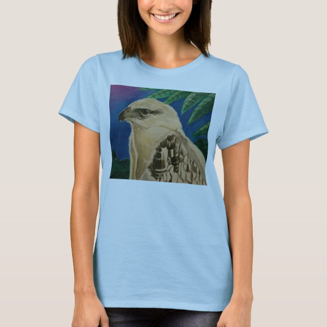 Camiseta Halcón blanco (Anverso)