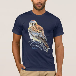 Camiseta Halcón de aves acuáticas de Cernera Americana Falc