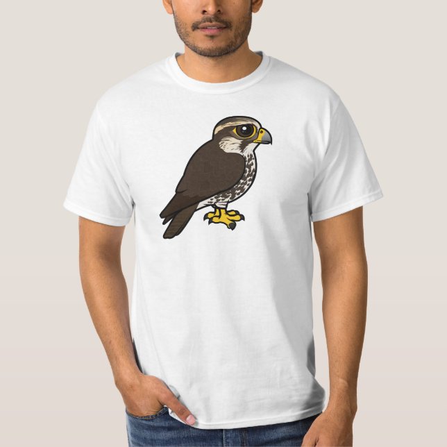 Camiseta Halcón de Birdorable Saker (Anverso)