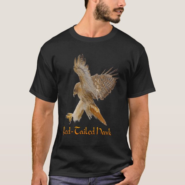 Camiseta Halcón de cola roja (Anverso)