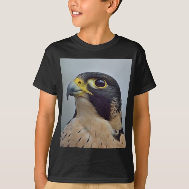 Camiseta Halcón de peregrino majestuoso (Anverso)