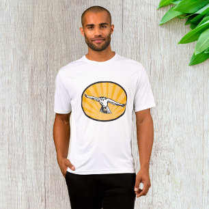 Camiseta Halcon en vuelo Ágil Ave de Presa