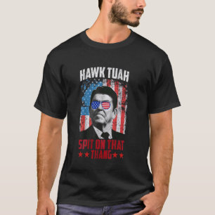 Camiseta Halcón escupe en esa cosa candidata presidencial