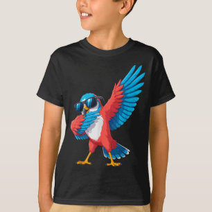 Camiseta Halcón marino divertido haciendo dab hombres mujer
