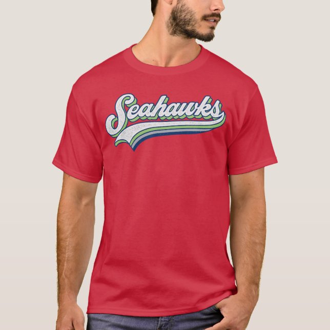 Camiseta Halcón marino retro (Anverso)