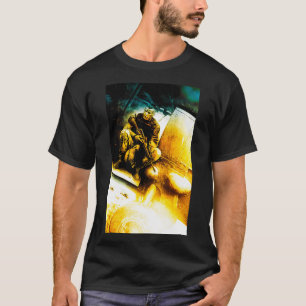 Camiseta Halcón negro hacia abajo 1