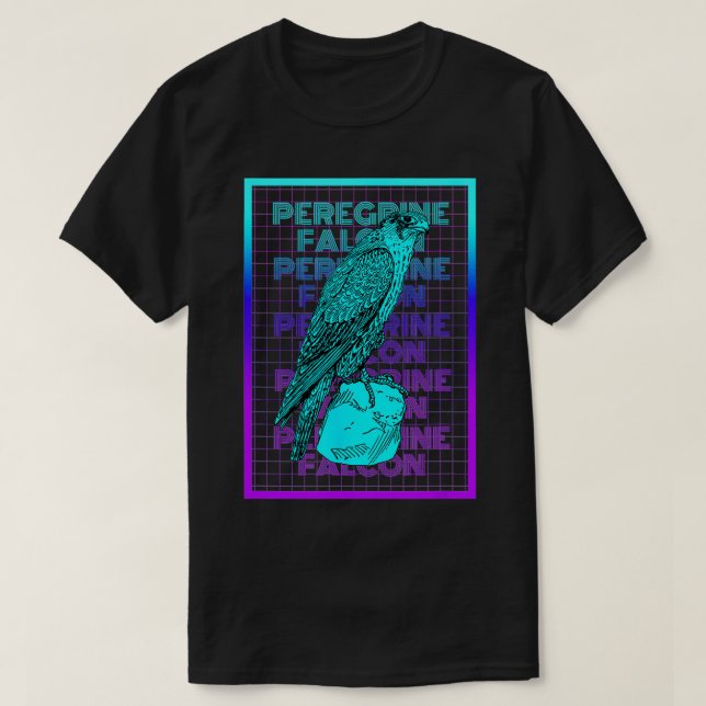 Camiseta Halcón peregrino de antaño (Diseño del anverso)