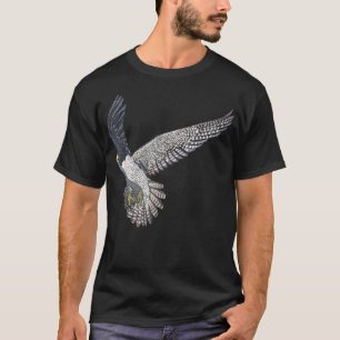 Camiseta Halcón Peregrino Volador de Aves