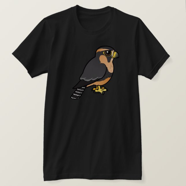 Camiseta Halcón peruano de Birdorable Aplomado (Anverso del diseño)