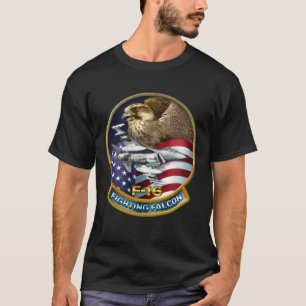 Camiseta Halcón que lucha F-16