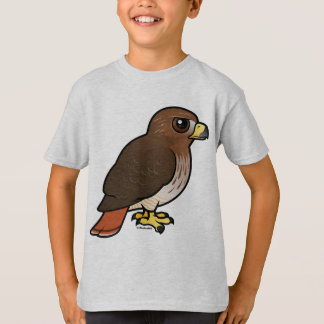 Camiseta halcón Rojo-atado