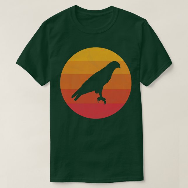 Camiseta Halcón rojo con cola (Diseño del anverso)