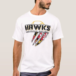 Camiseta Halcones Fastpitch - ningunas garras