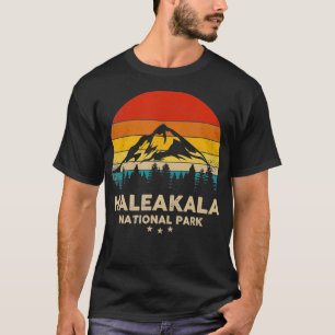 Camiseta Haleakala - Parque nacional de recuerdo retro 