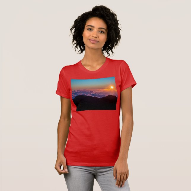 Camiseta Haleakala Sunrise Maui Hawaii (Anverso completo)
