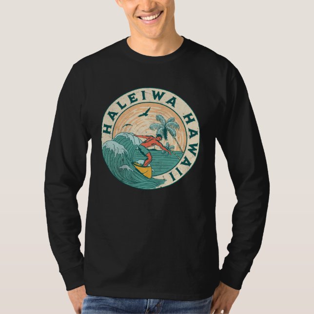 Camiseta Haleiwa Hawaii  1 (Anverso)