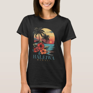 Camiseta Haleiwa Hawaii Aloha Vintage surfista hawaiano