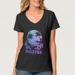 Camiseta Haleiwa Hawaii Hawaii Hibiscus Flowers So