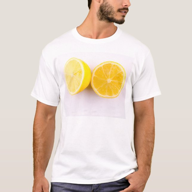 Camiseta "Half Lemons" (Media Luna) Una Foto Cuta. Comprar  (Anverso)