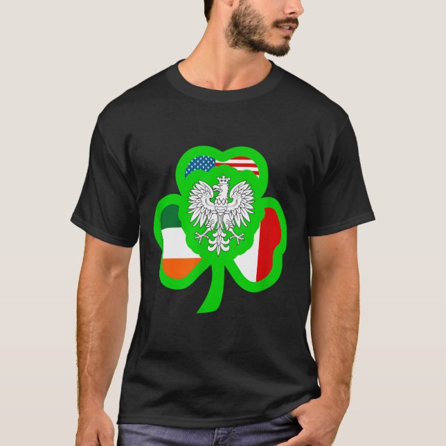 Camiseta Half Lish Half Irish All St.patrick Lish Irish Ame (Anverso)