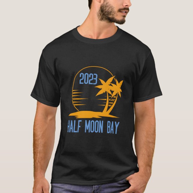 Camiseta Half Moon Bay 2023 Family Vacation (Anverso)